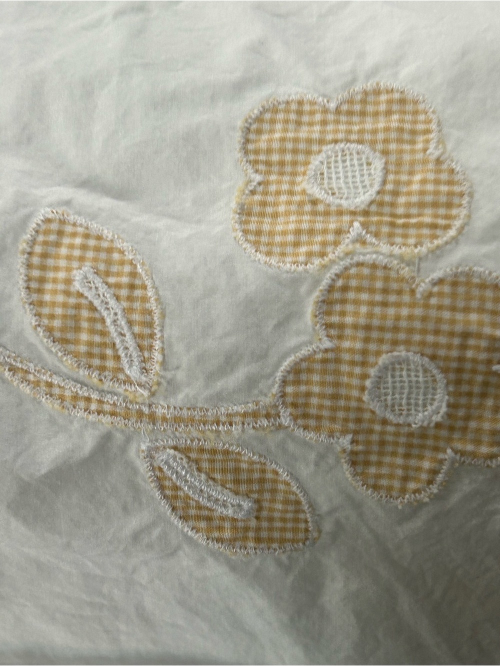 Madewell Anamarie Mini Dress In Bright Ivory Floral Embroidery Sz 2 100% Cotton - Picture 11 of 16